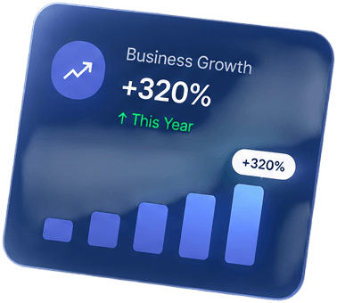 Business Growth +320%